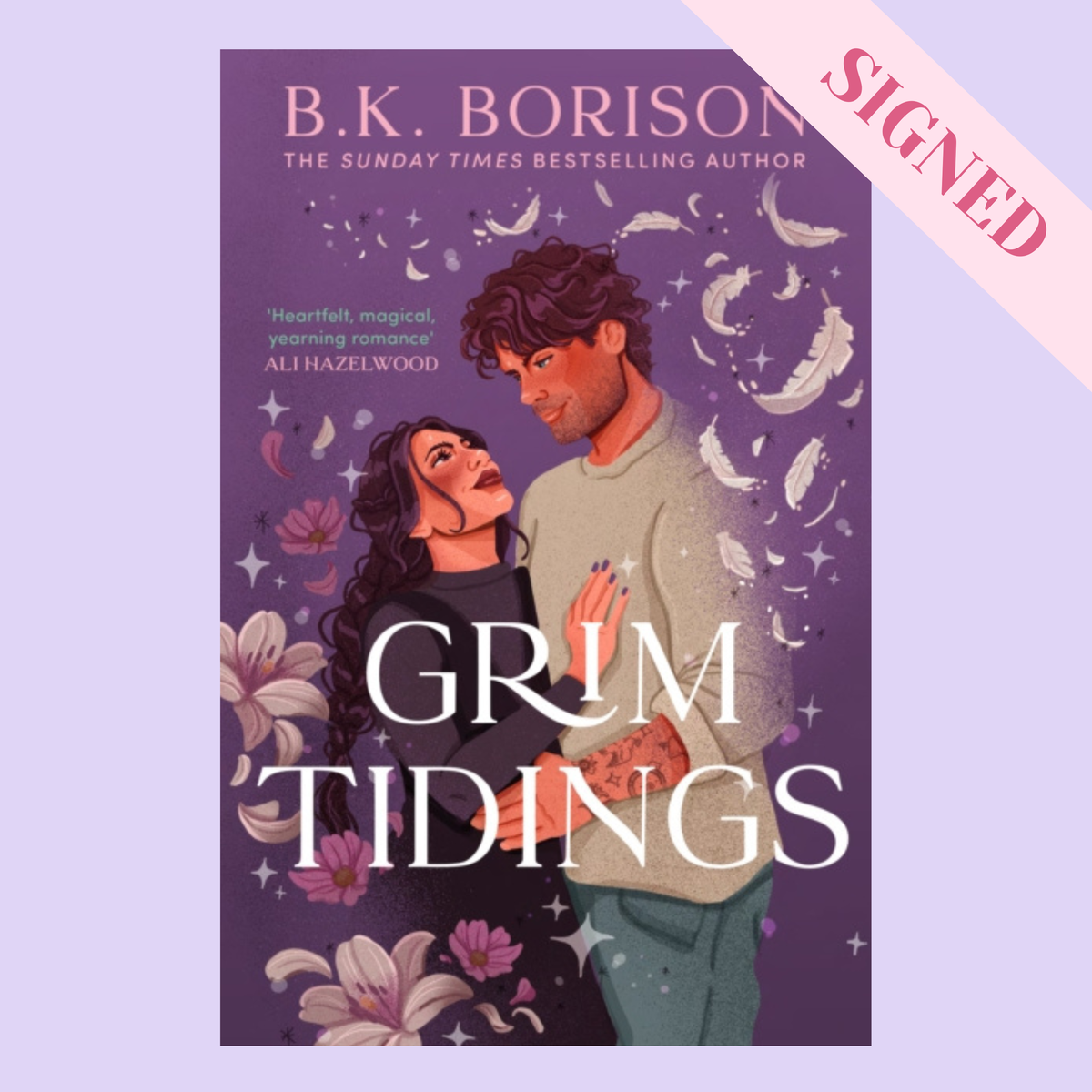 Grim Tidings by BK Borison + Signed Book Plate