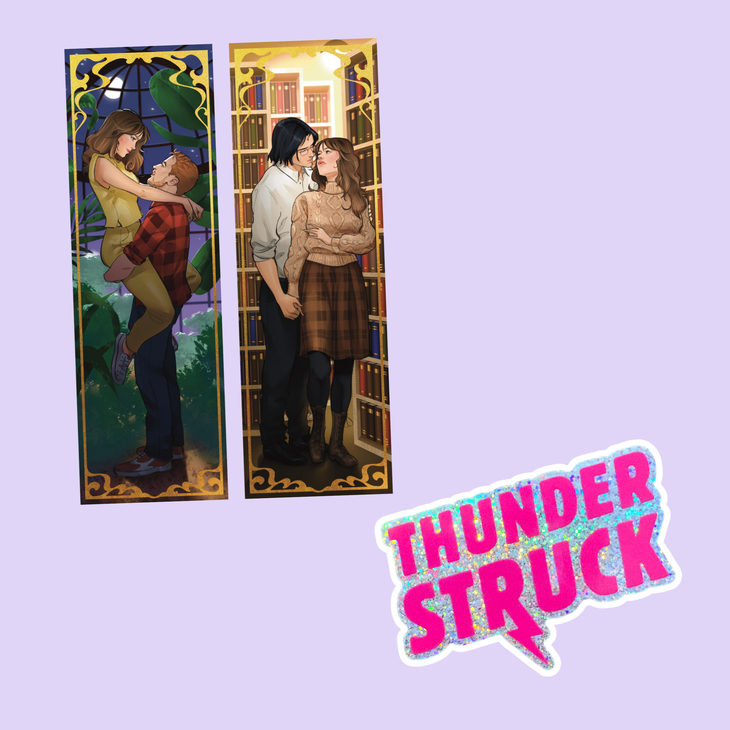 Thunderstruck by Lissa Layland + Signed Book Plate, Bookmark & Sticker