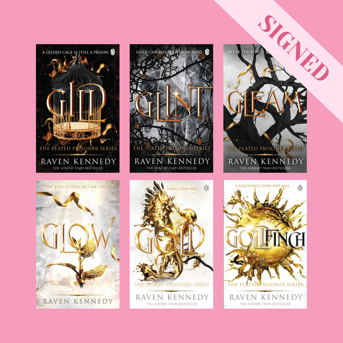 The Plated Prisoners Series in Paperback SIGNED