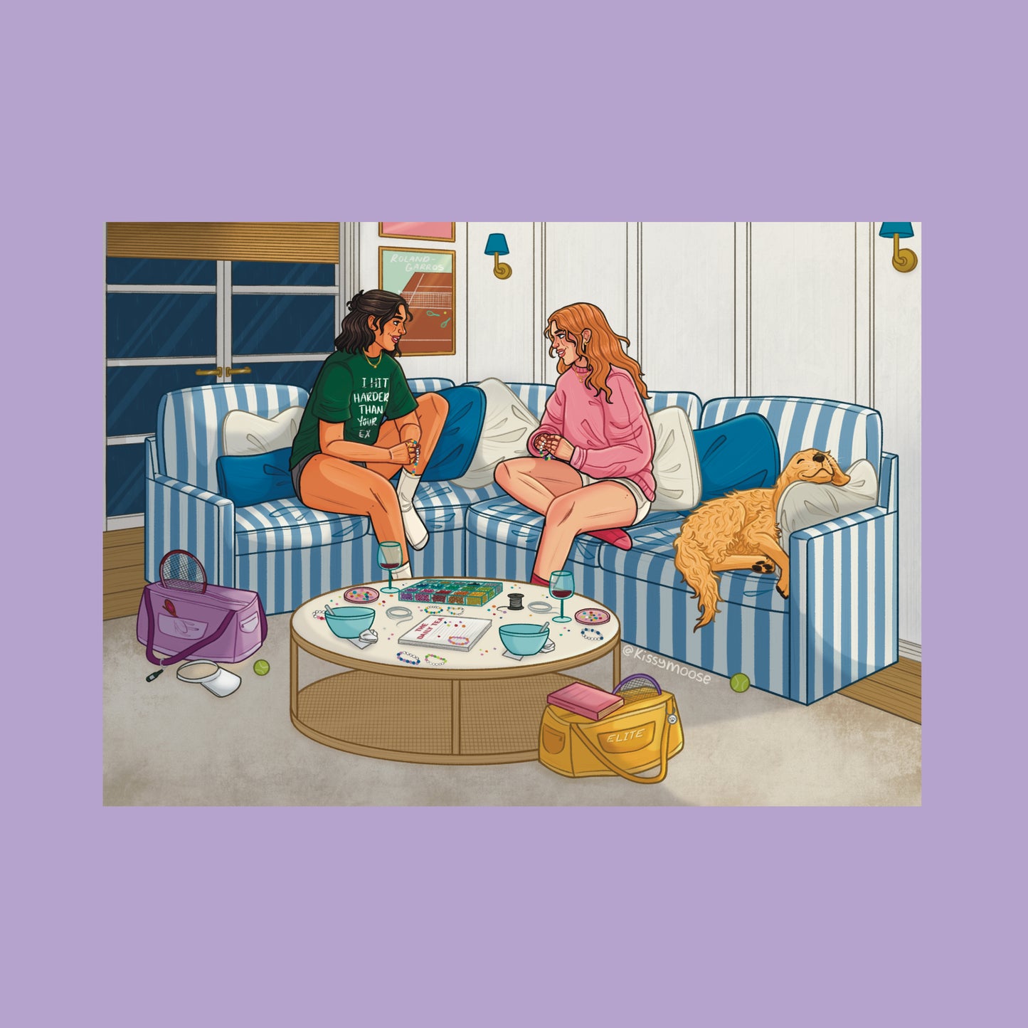 Signed Copy of Set Point by Meg Jones + Exclusive Art Print