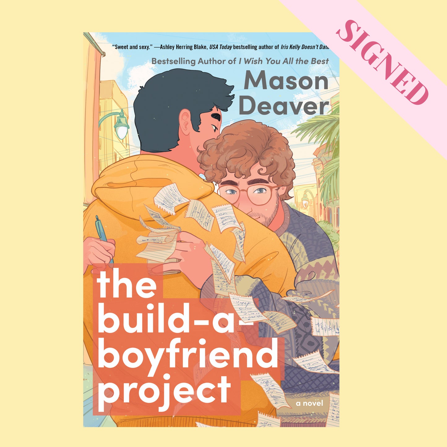 The Build-A-Boyfriend Project by Mason Deaver + Signed Book Plate