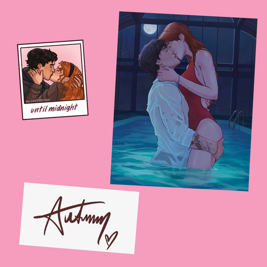 Daybreak by Autumn Woods + Signed Book Plate, Art Print & Sticker