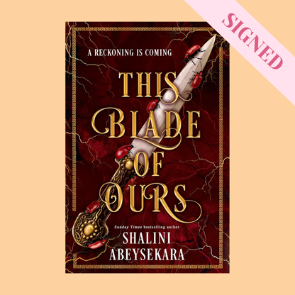 This Blade of Ours by Shalini Abeysekara + Signed Book Plate, Art Prints & Bookmark