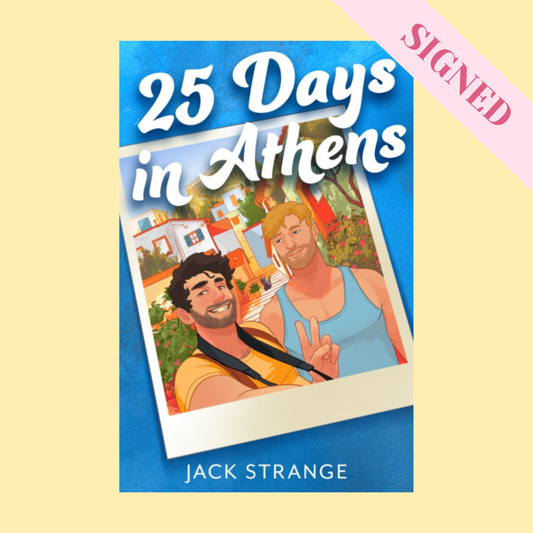 25 Days in Athens by Jack Strange + Signed Book Plate & Art Print