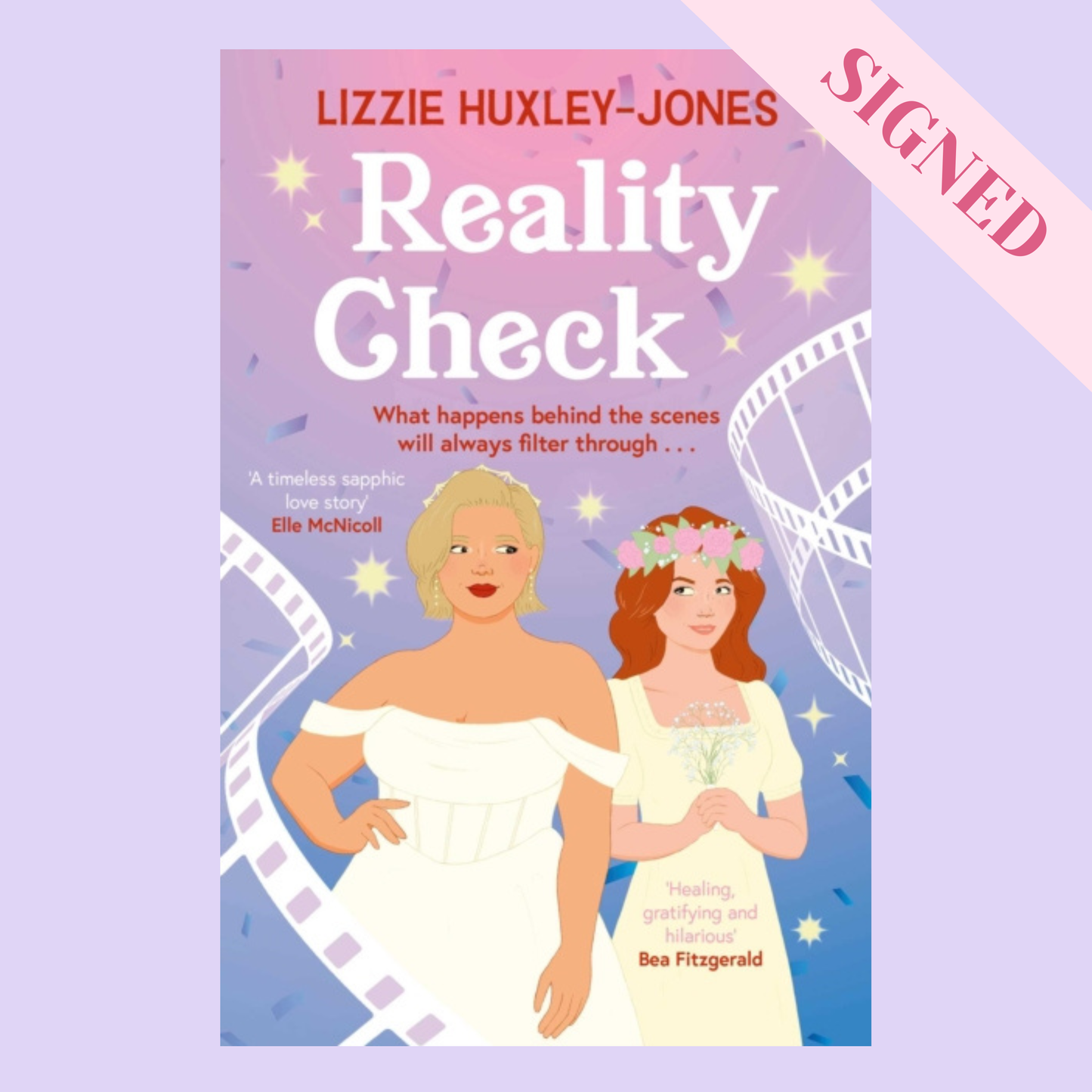 Reality Check by Lizzie Huxley-Jones SIGNED