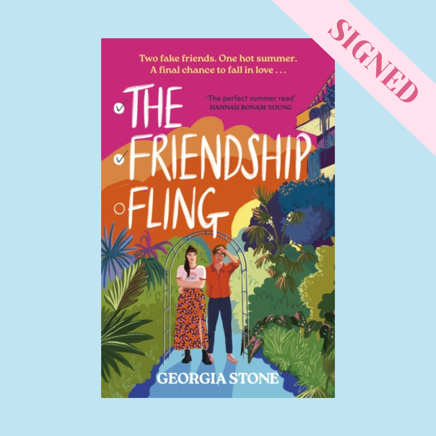 The Friendship Fling by Georgia Stone SIGNED!