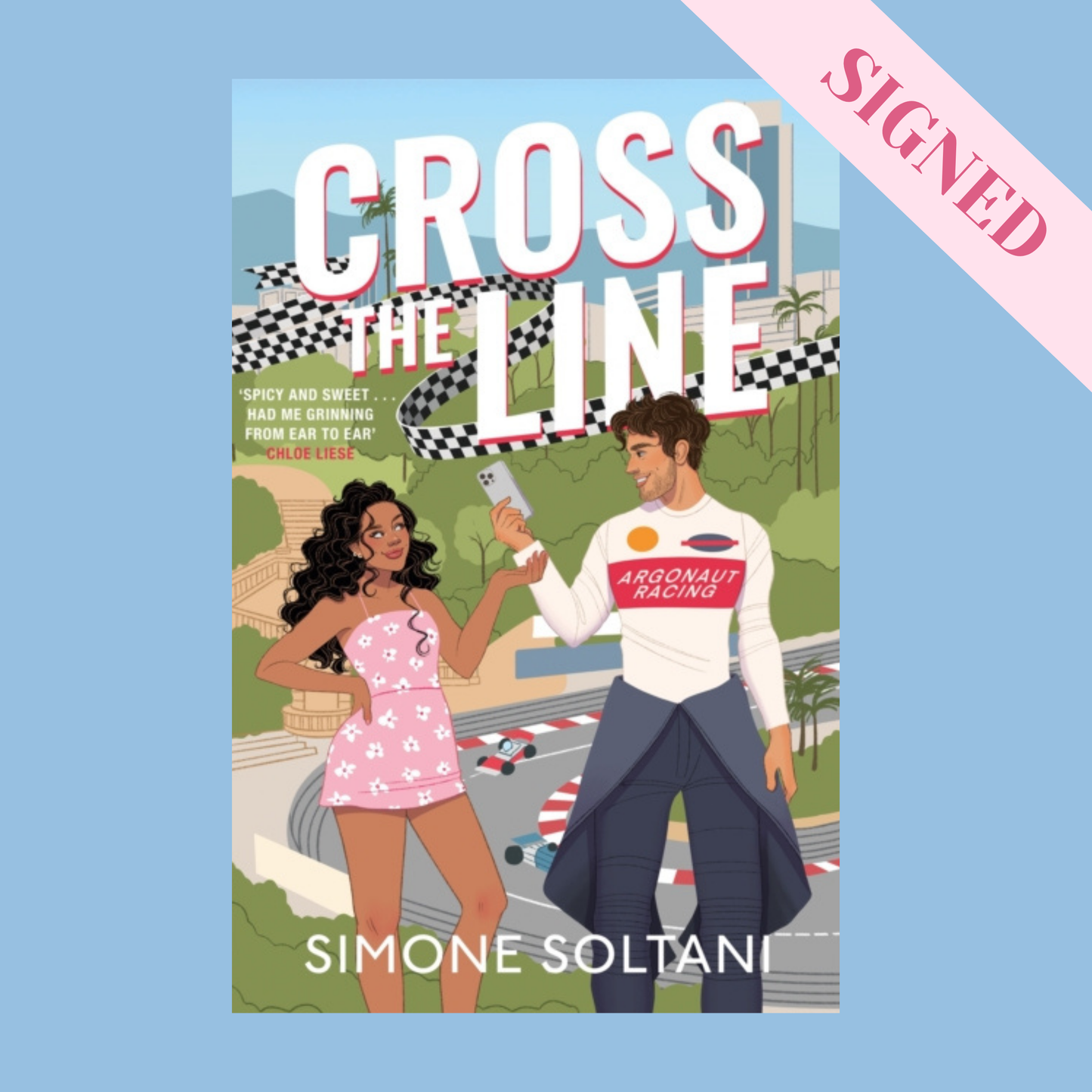 Cross the Line by Simone Soltani SIGNED