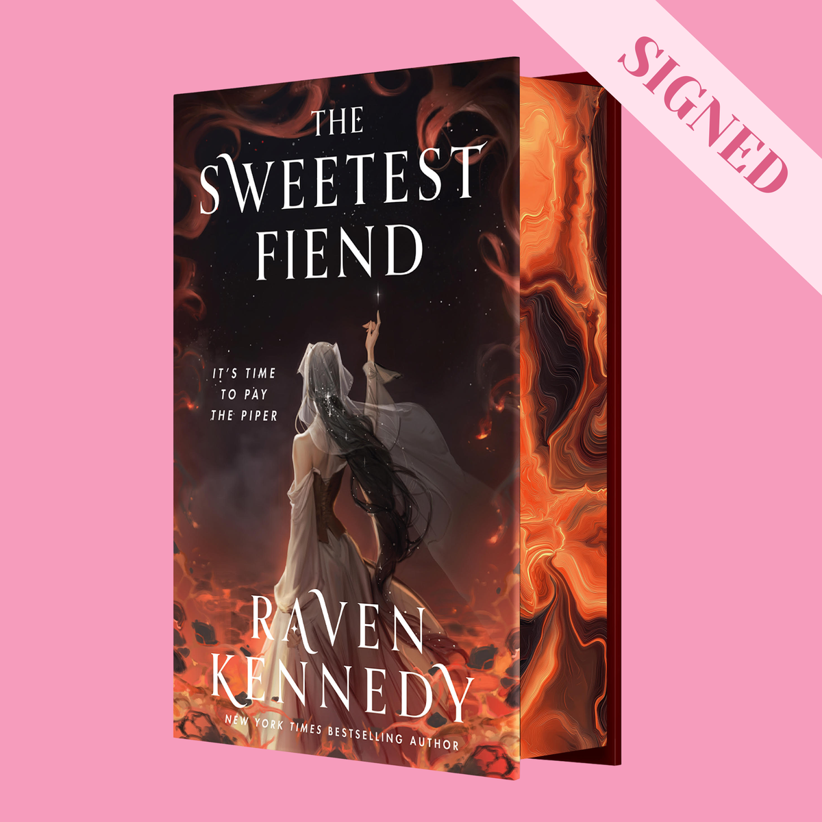 The Sweetest Fiend by Raven Kennedy SIGNED INDIE BOOKSHOP EDITION