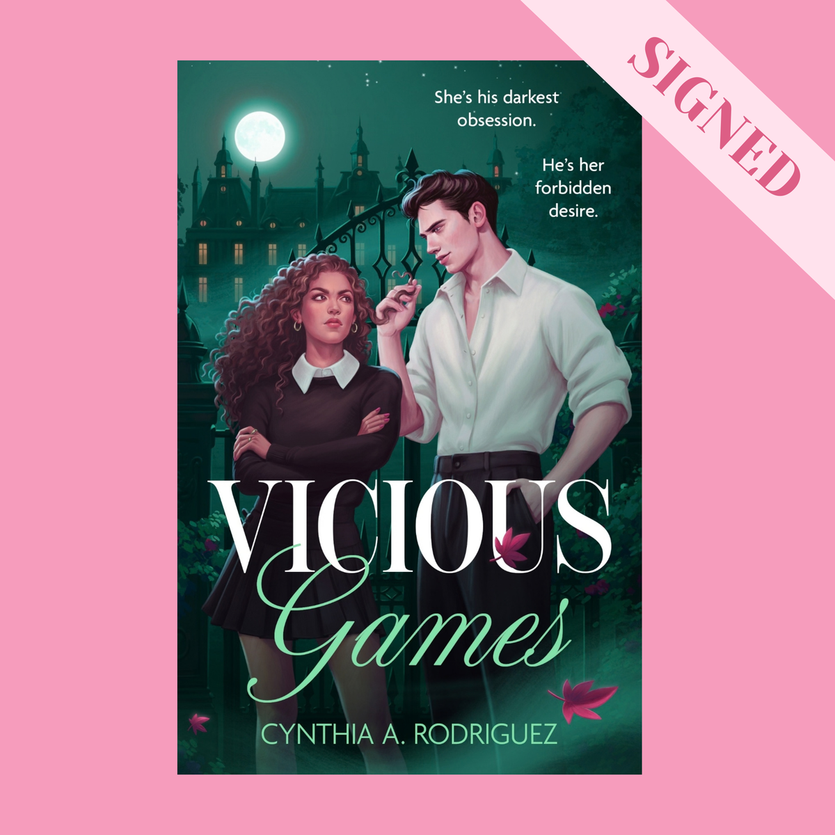Vicious Games by Cynthia A. Rodriguez + Signed Book Plate, Art Print & Bookmark