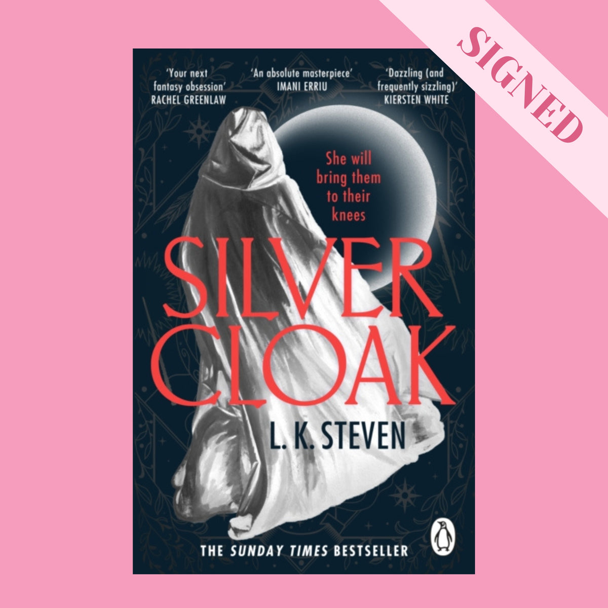 Silvercloak by LK Steven SIGNED