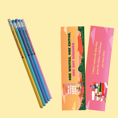 How to Write a Love Story by Catherine Walsh + Signed Copy, Bookmark & Pencil