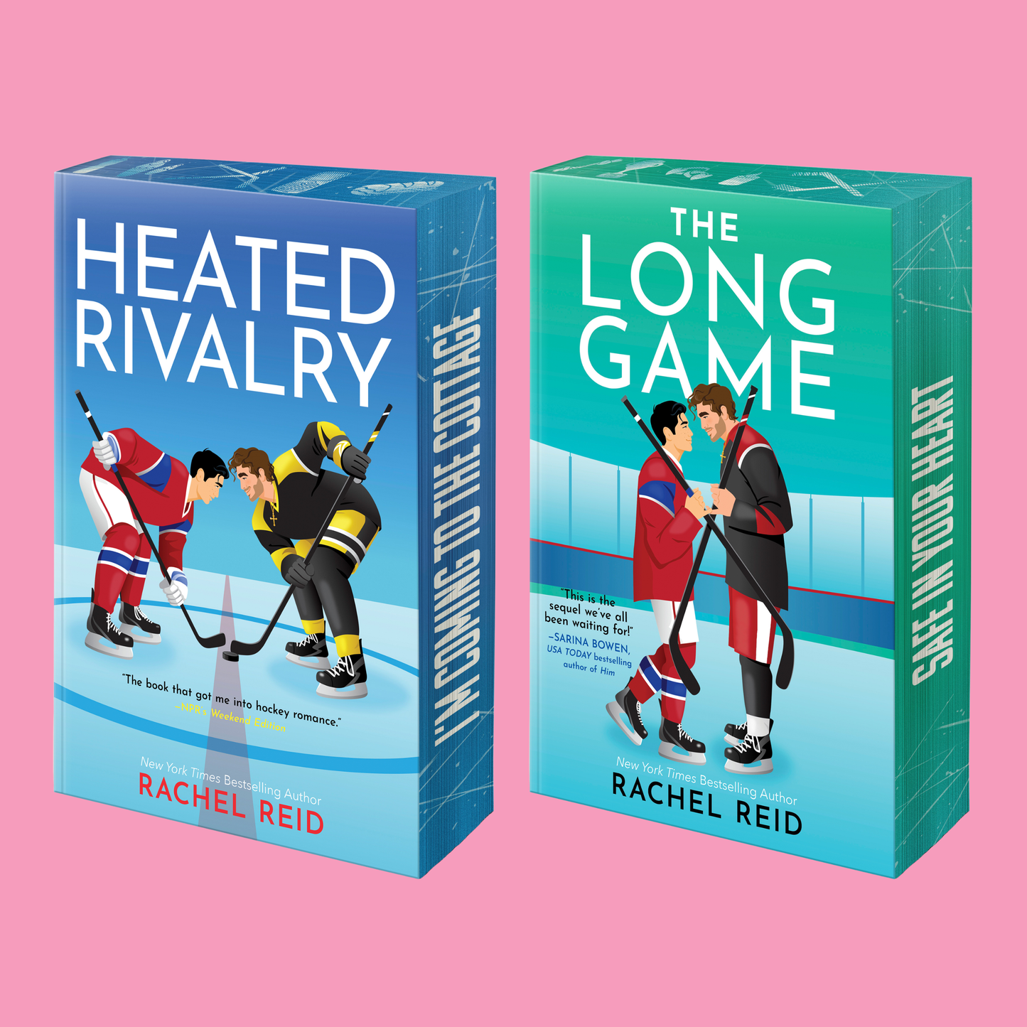 Heated Rivalry + The Long Game: New Deluxe Paperback Editions Bundle