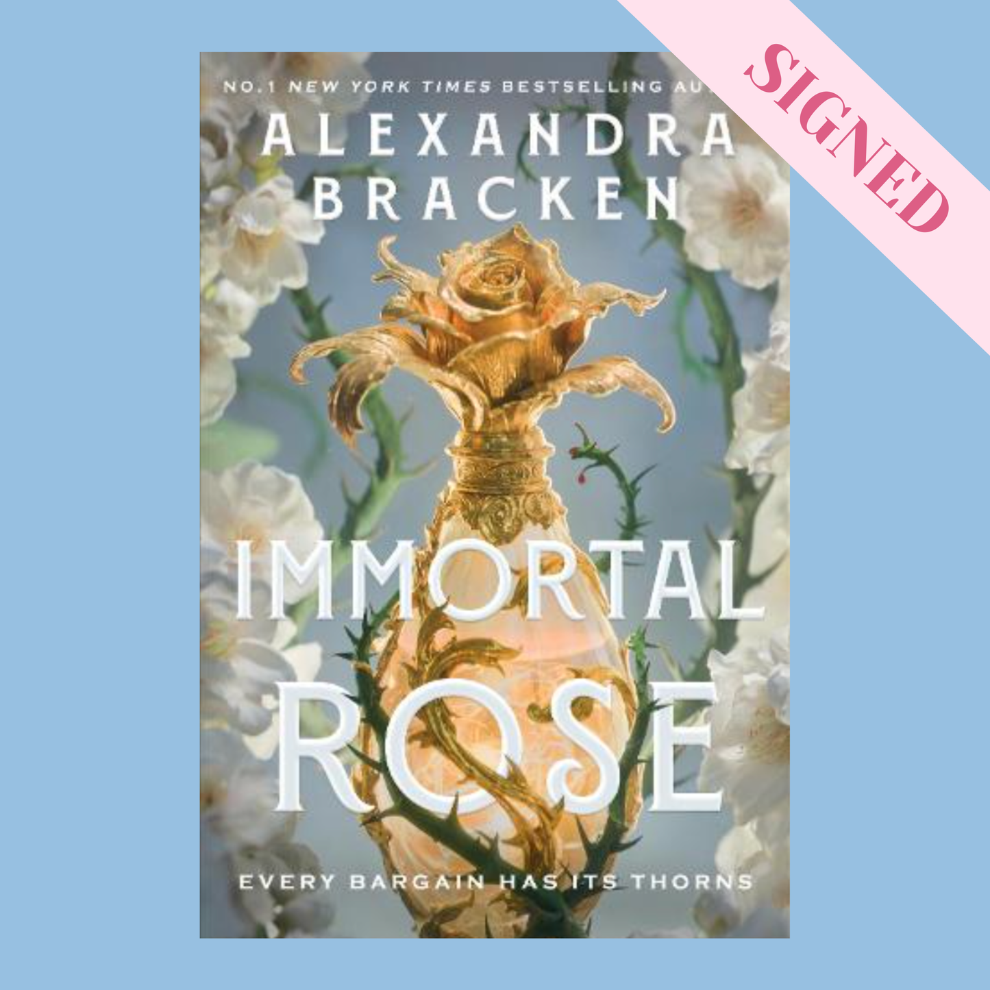 Immortal Rose by Alexandra Bracken + Signed Book Plate