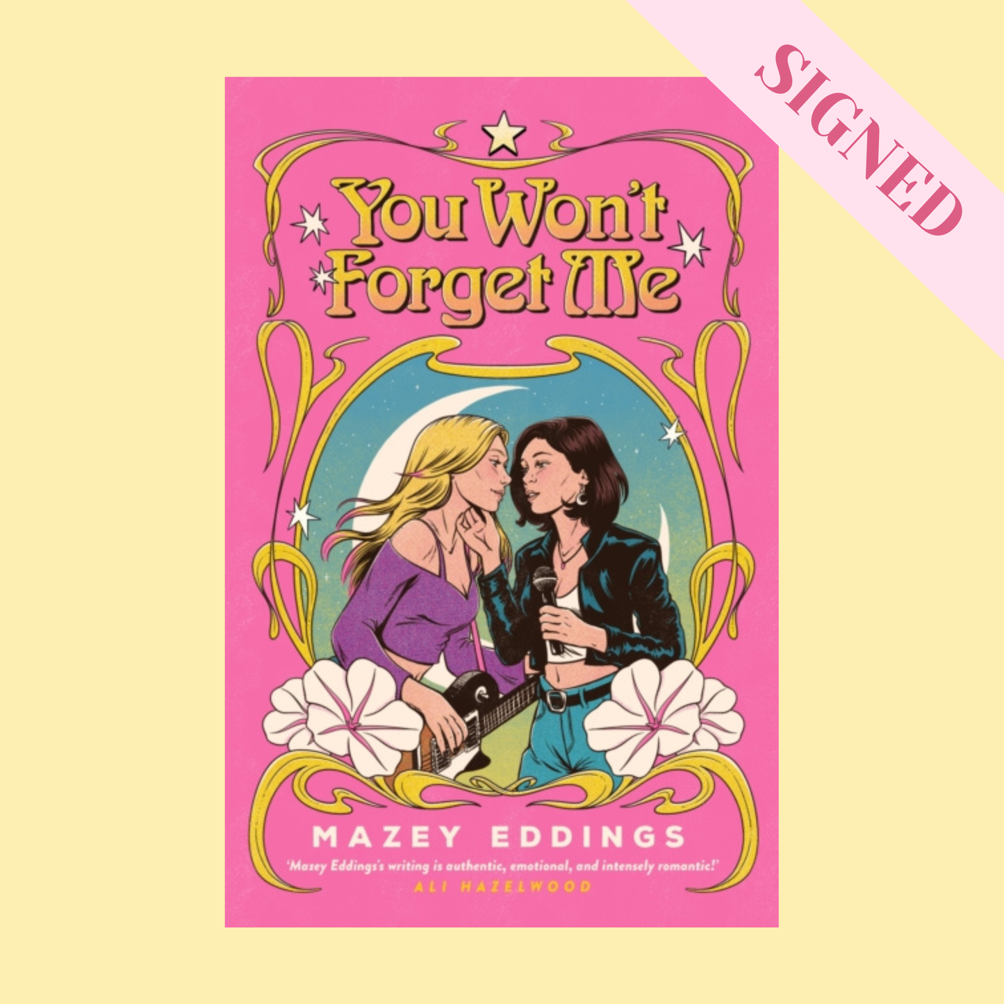 You Won't Forget Me by Mazey Eddings + Signed Book Plate, Surprise Art Print & Bookmark