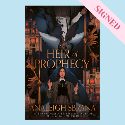 Heir of Prophecy by Analeigh Sbrana + Signed Book Plate