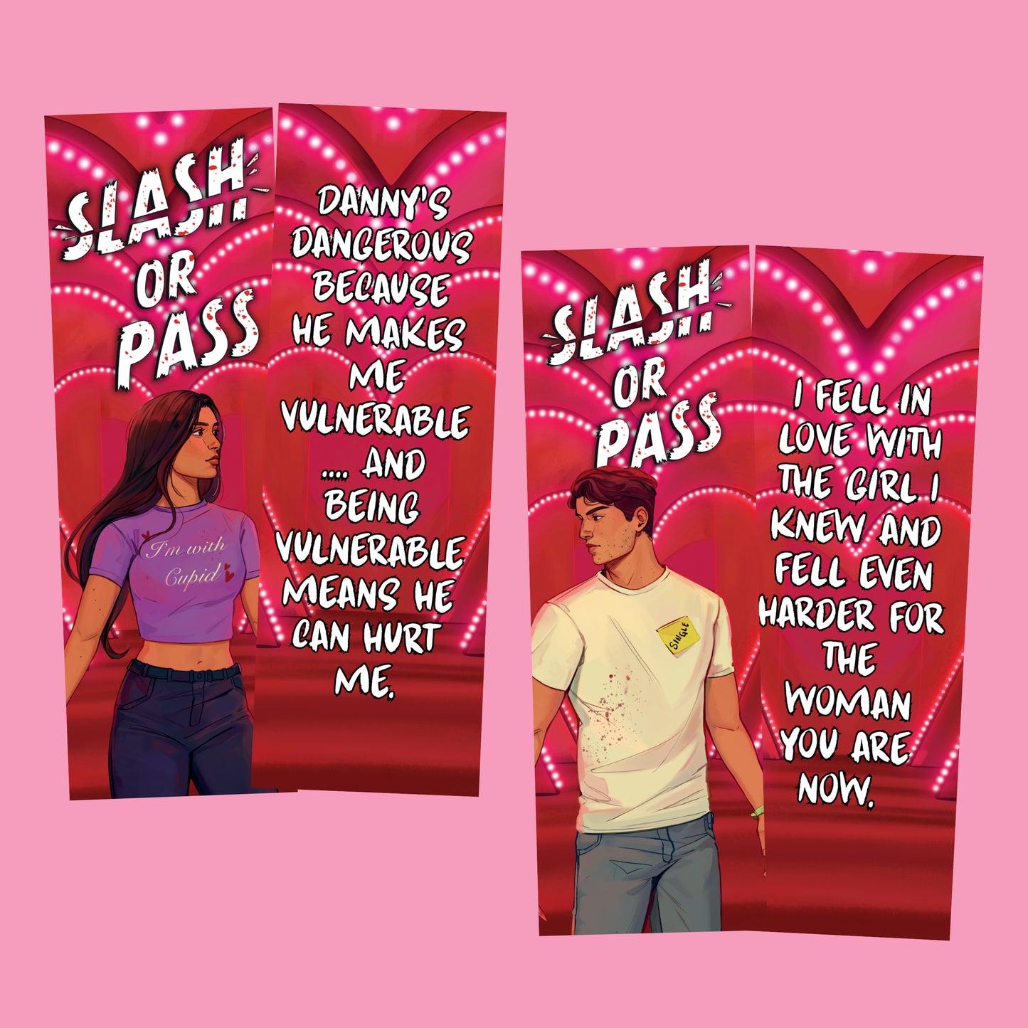 Slash or Pass by Thalia Sanchez + Signed Book Plate + Double-Sided Bookmarks
