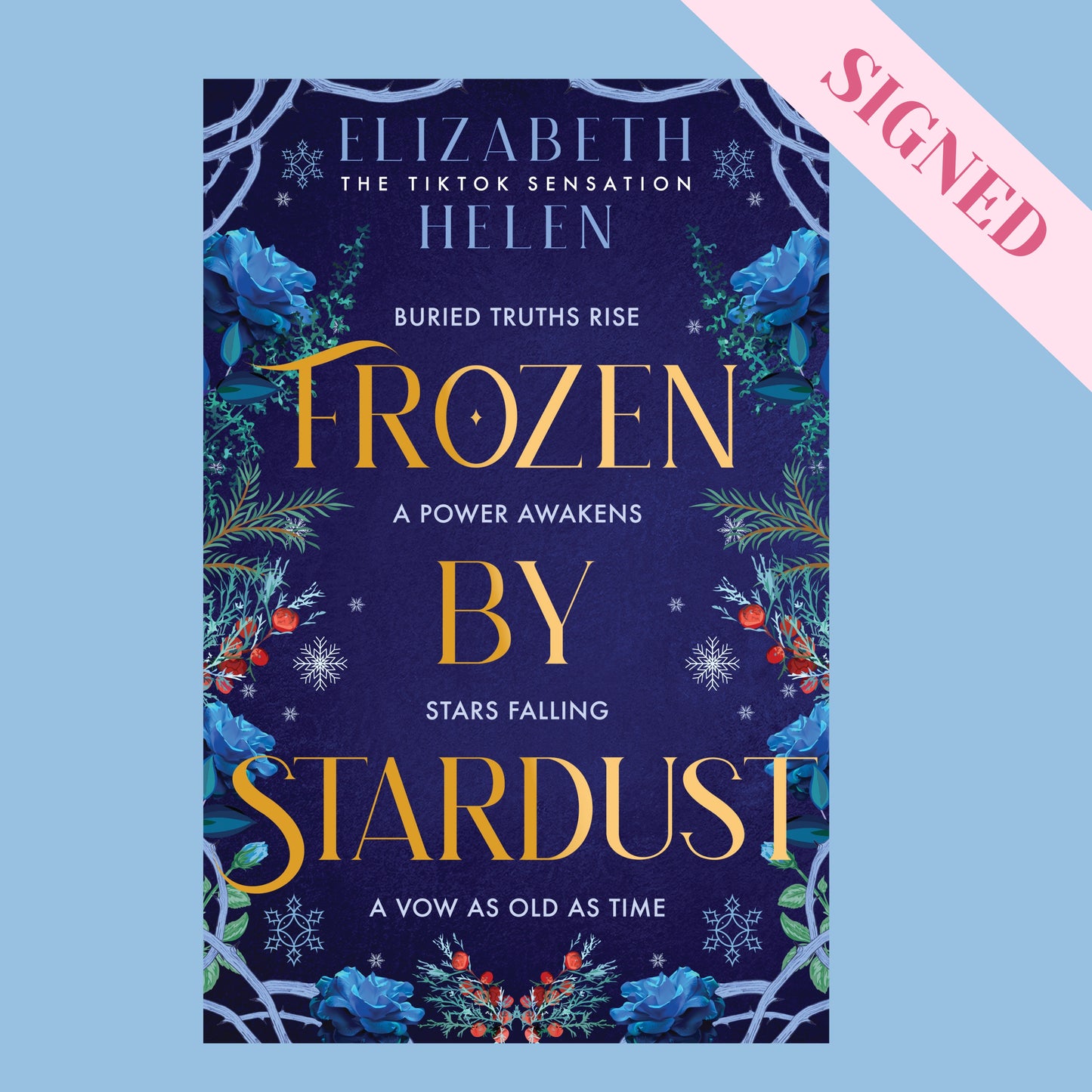 Frozen by Stardust by Elizabeth Helen + Signed Book Plate