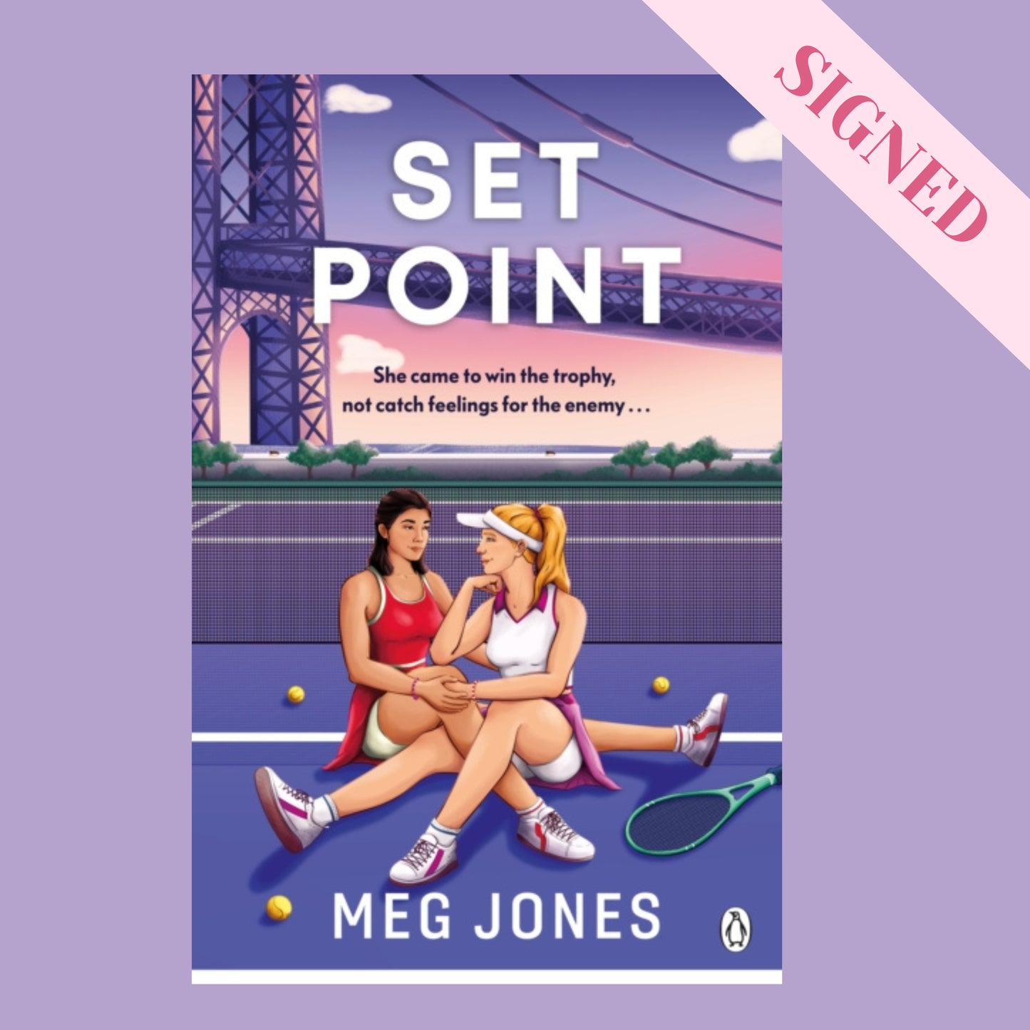 Signed Copy of Set Point by Meg Jones + Exclusive Art Print