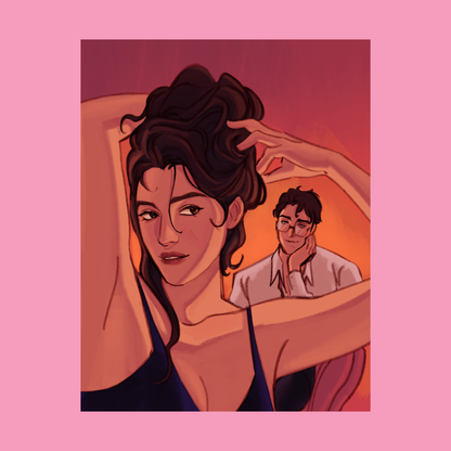 Let's Kiss and Tell by Joss Richard + Signed Book Plate, Art Print & Bookmark