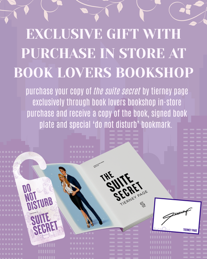 The Suite Secret by Tierney Page + Bookmark and Signed Book Plate